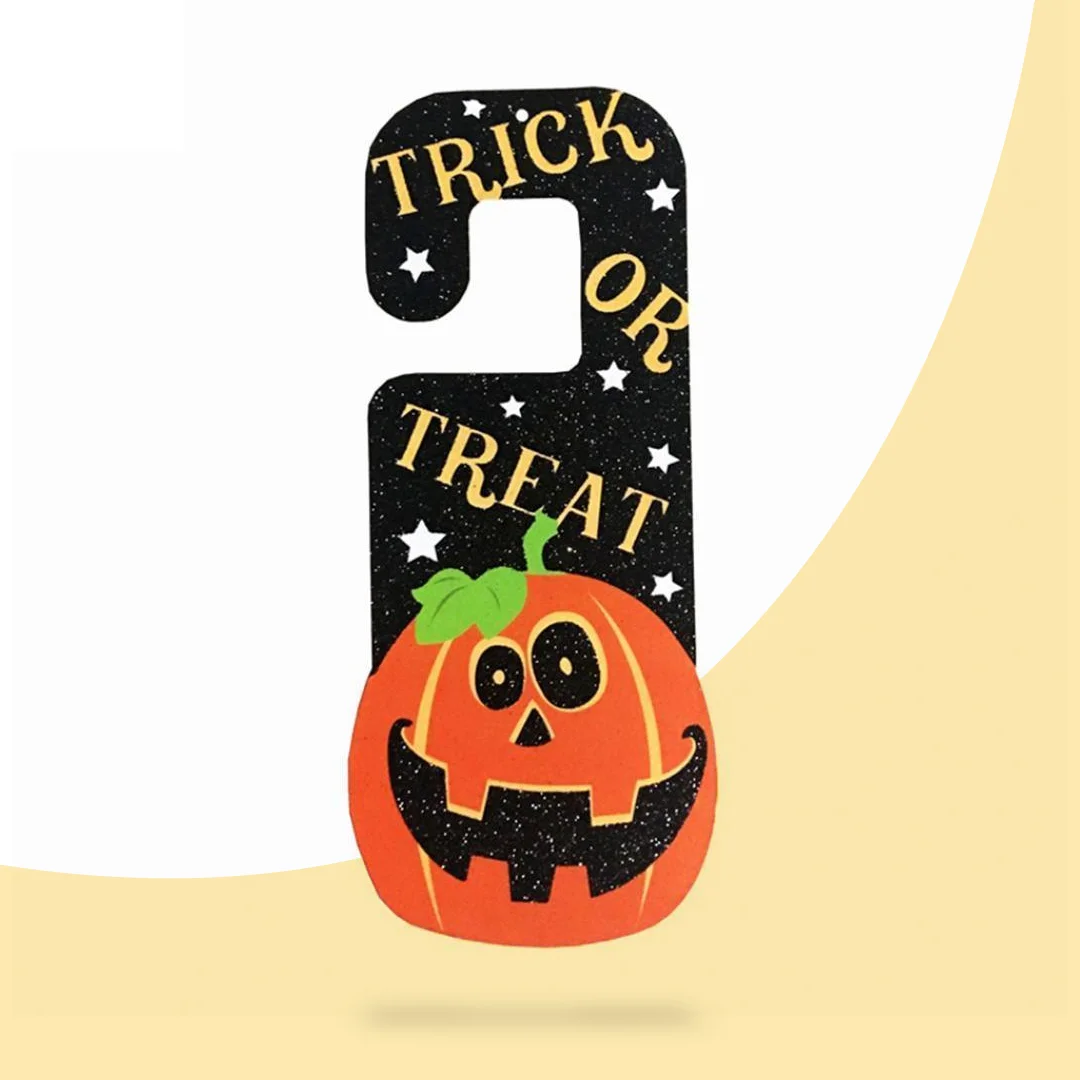 Printed Halloween Door Hangers