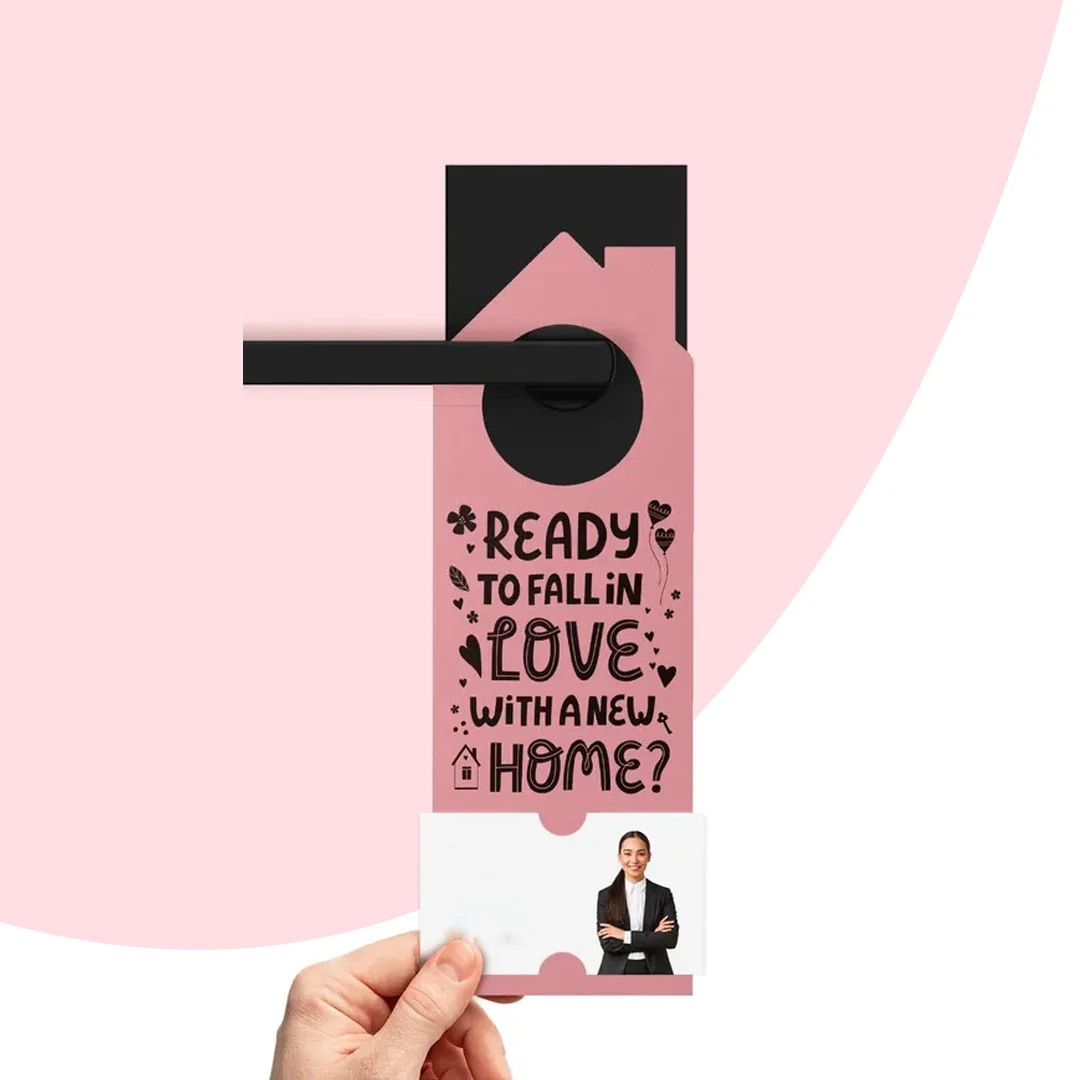 Printed Valentine Door Hanger
