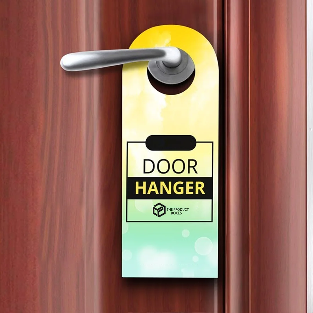 TheProductBoxes Die Cut Door Hangers