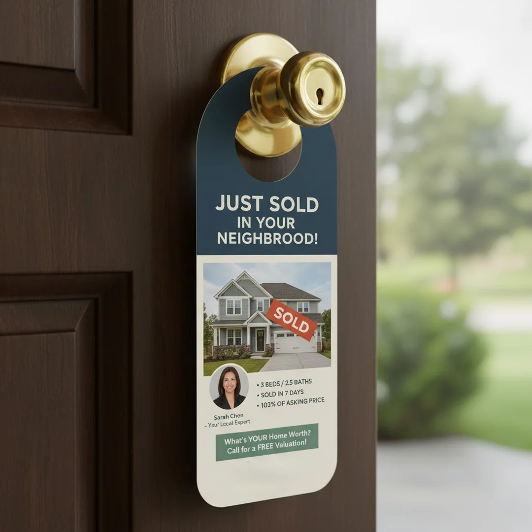 TheProductBoxes Real Estate Door Hangers