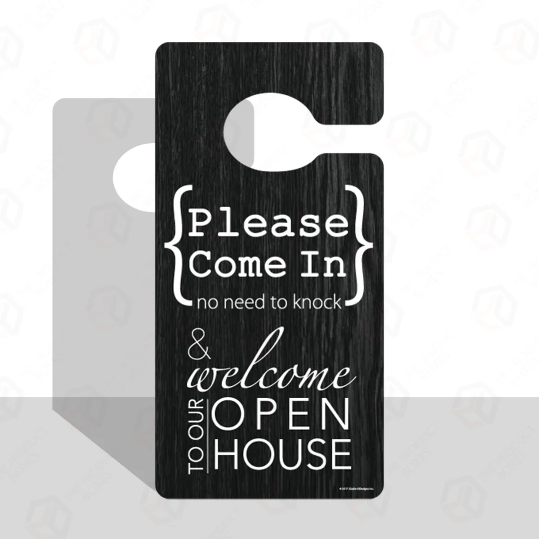 TheProductBoxes Welcome Door Hangers