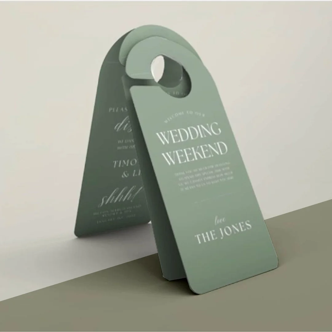 custom 4 x 9 Door Hangers