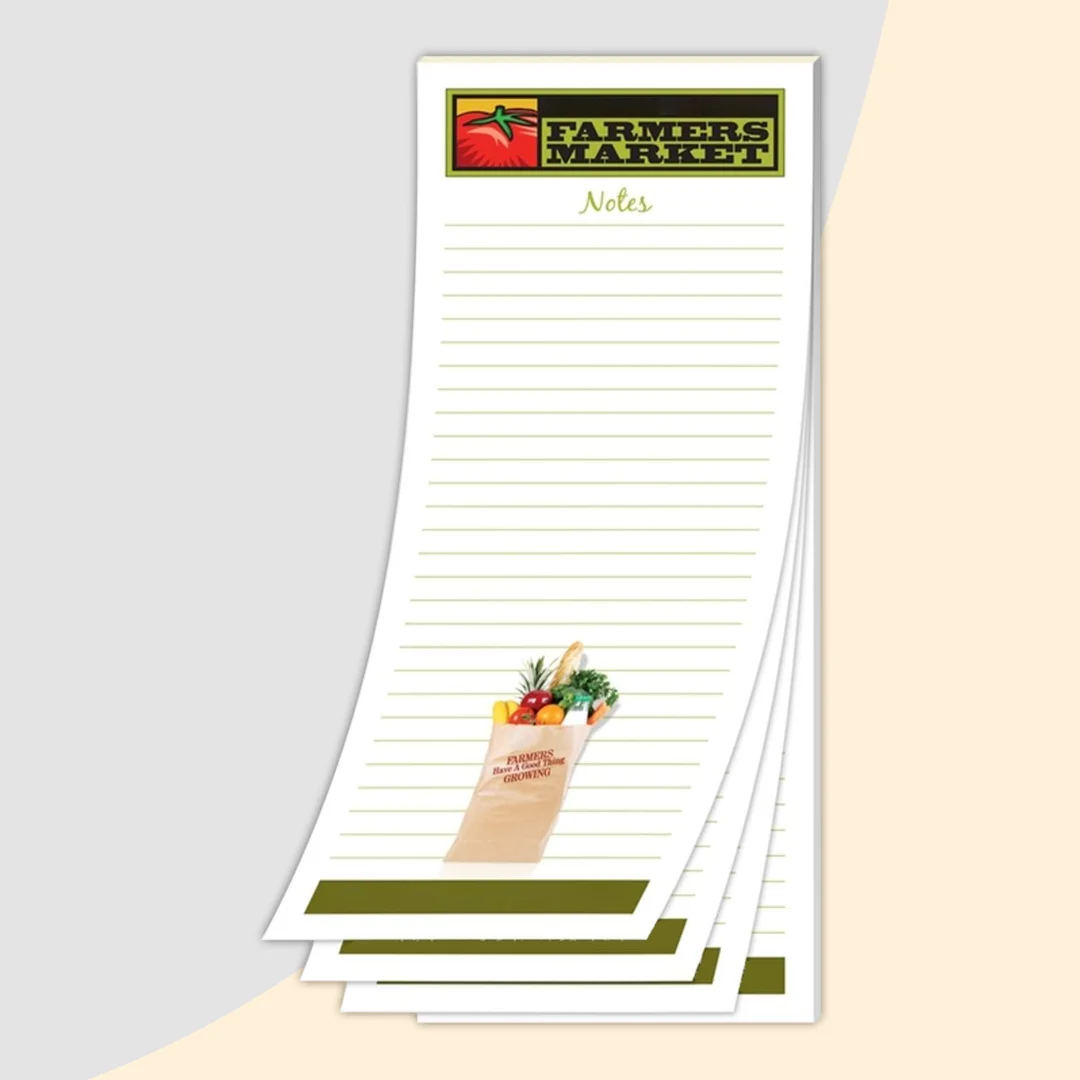 3 x 8 Custom Notepad