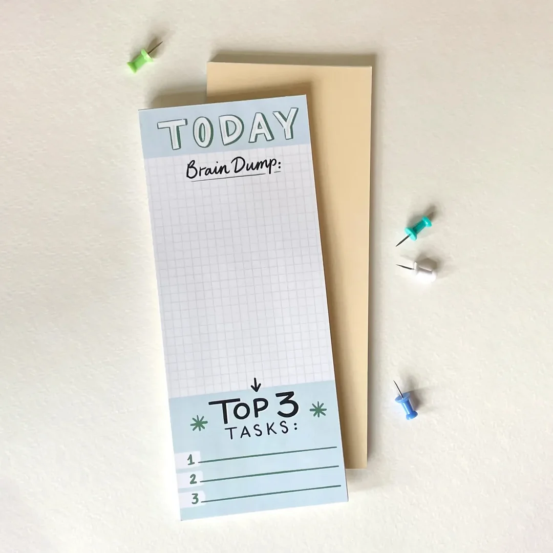 3 x 8 Notepad With Logo