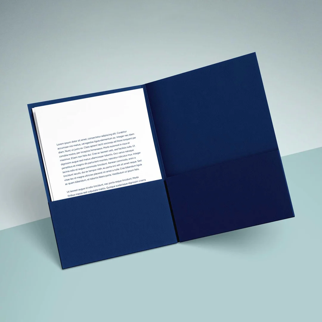 Custom Corporate Folders With Logo
