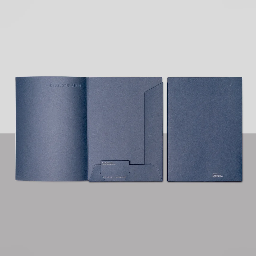 Custom Logo Pocket Folders