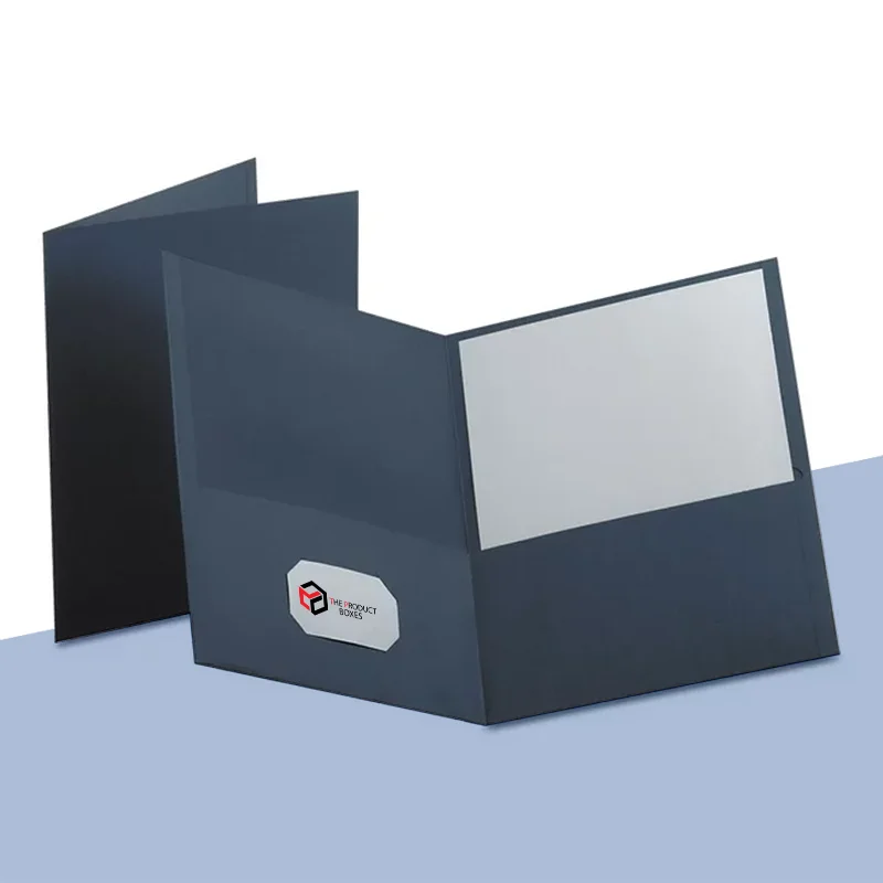 brad folder with logo