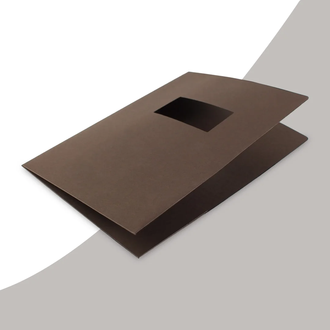 custom die cut folders