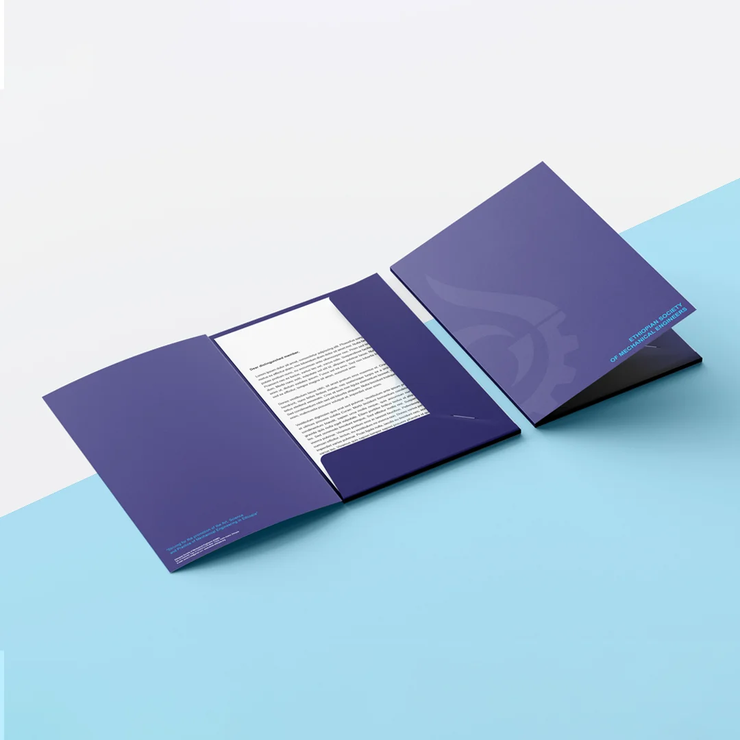 custom document folders wholesale