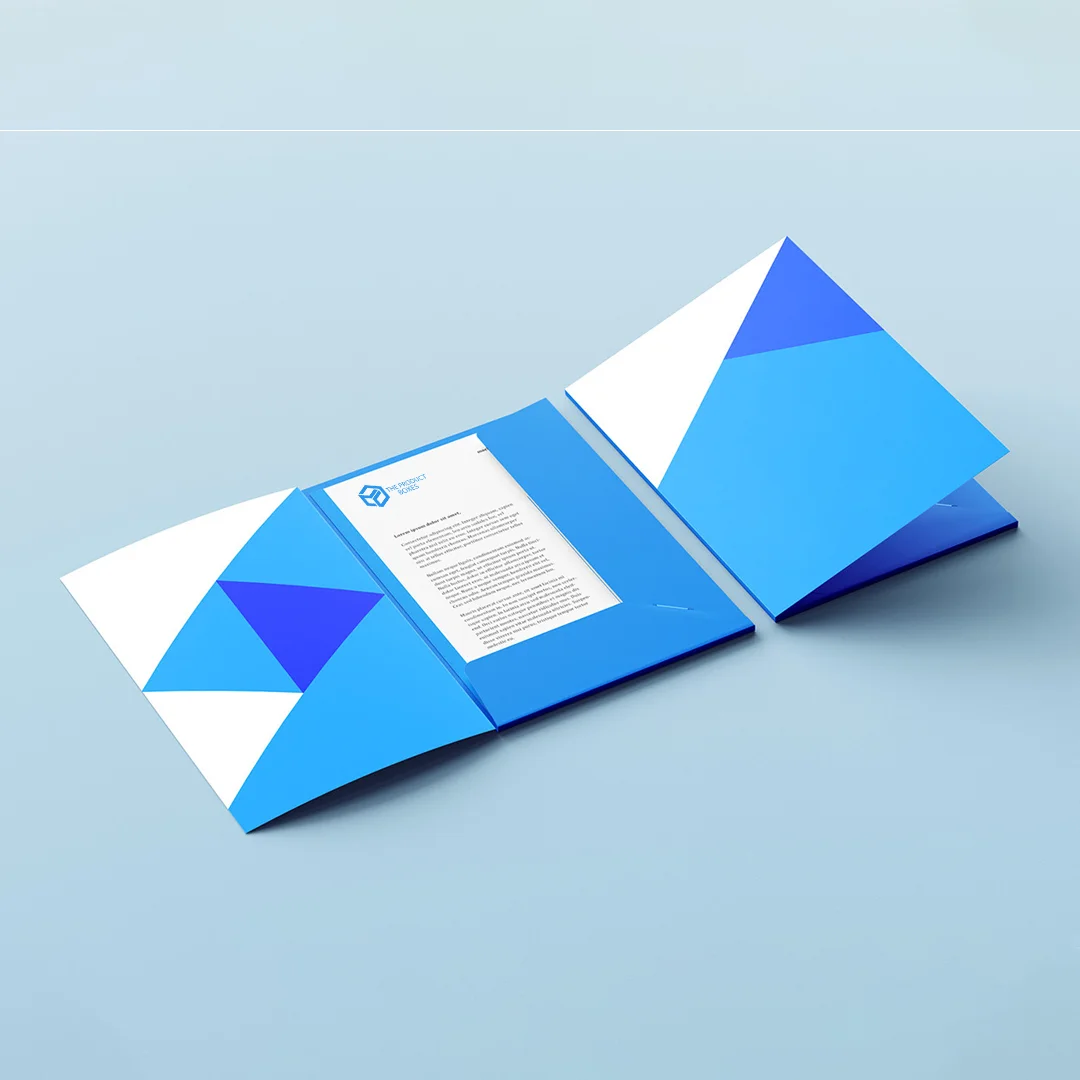 custom tax folders by TheProductBoxes