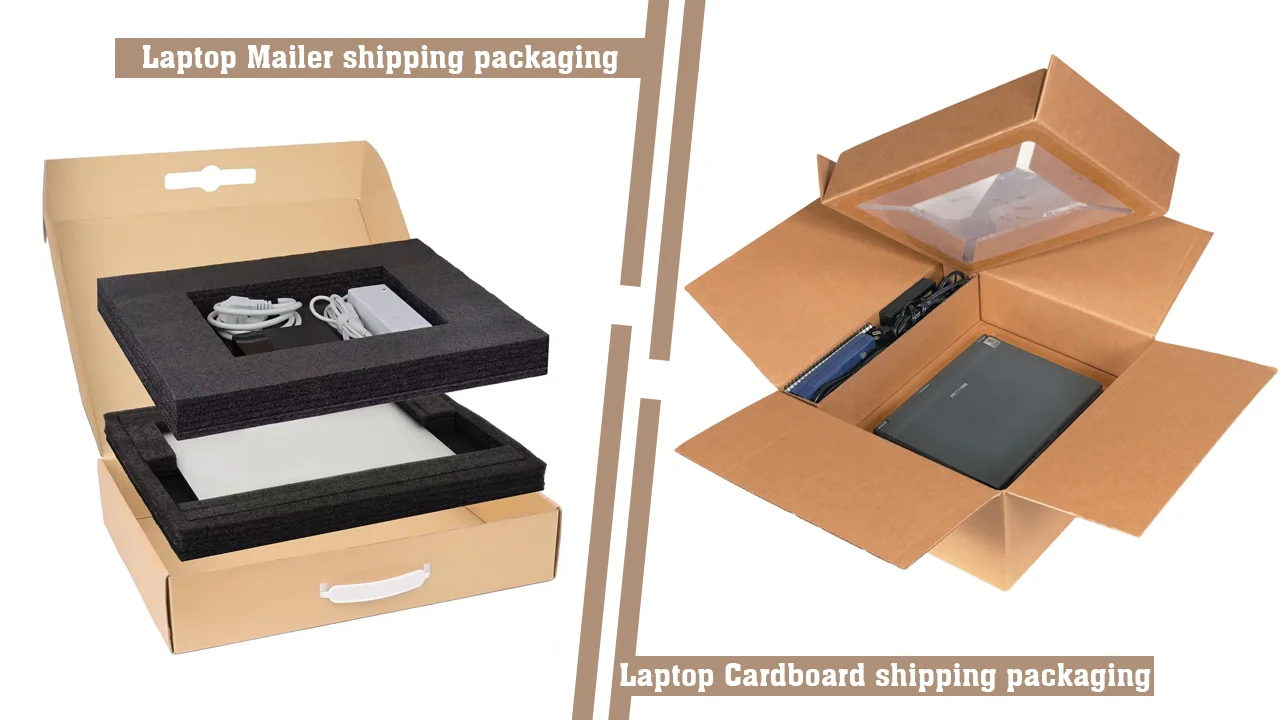 mailer vs cardboard shipping packaging