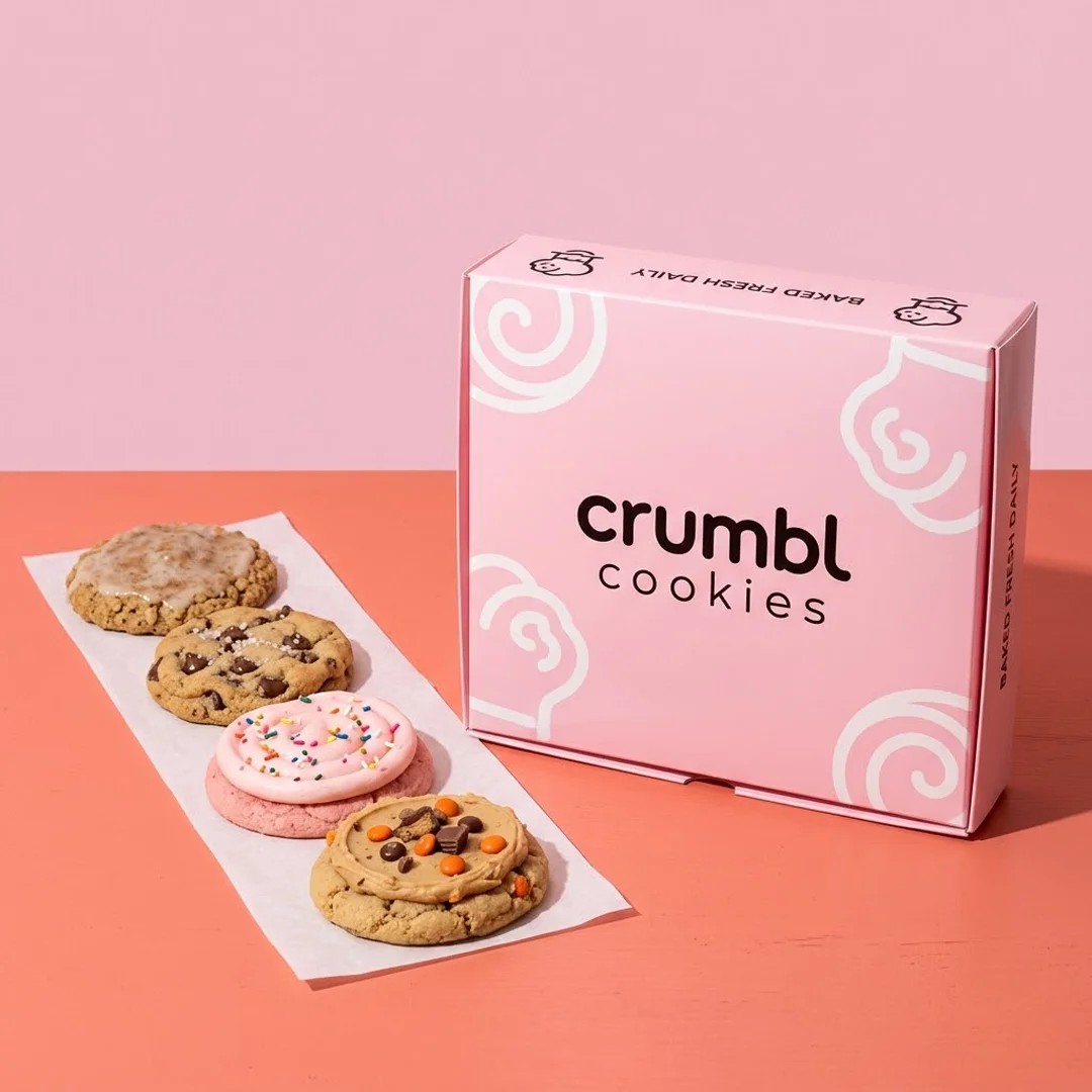 Custom Crumble Cookie Boxes