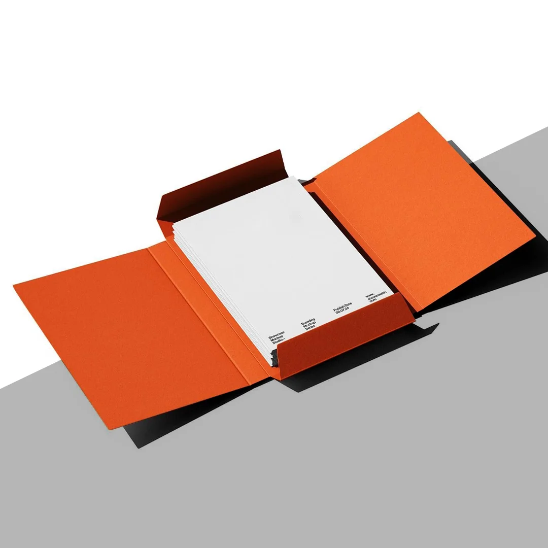 The Product Boxes Linen File Folder