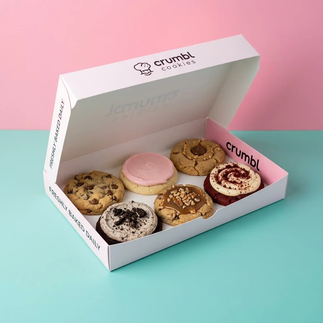 TheProductBoxes Crumble Cookie Boxes