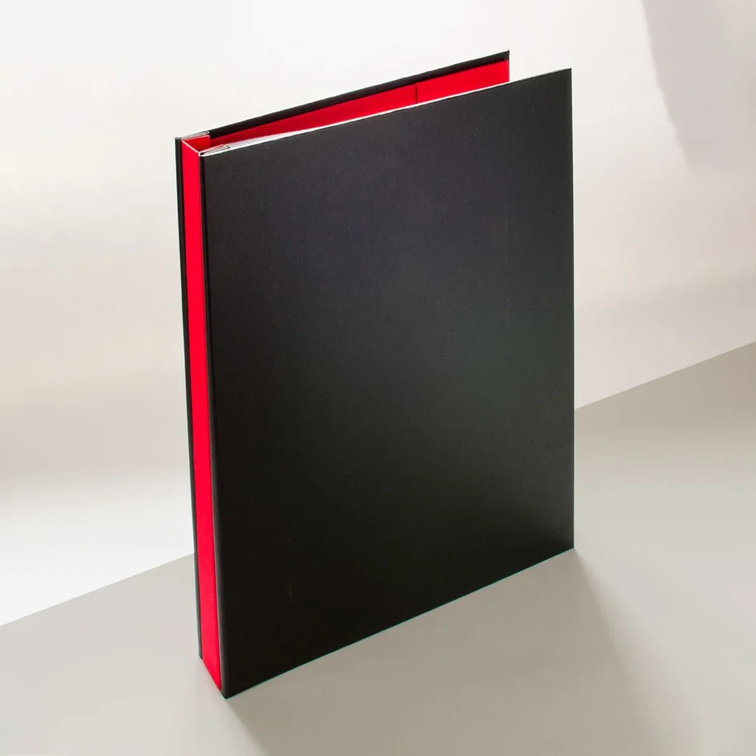 custom portfolio folders with logo