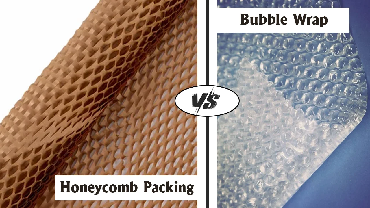 honeycomb packing paper vs bubble wrap