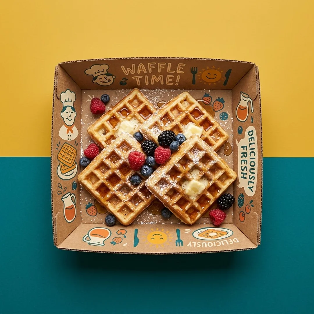 Custom Waffle Tray