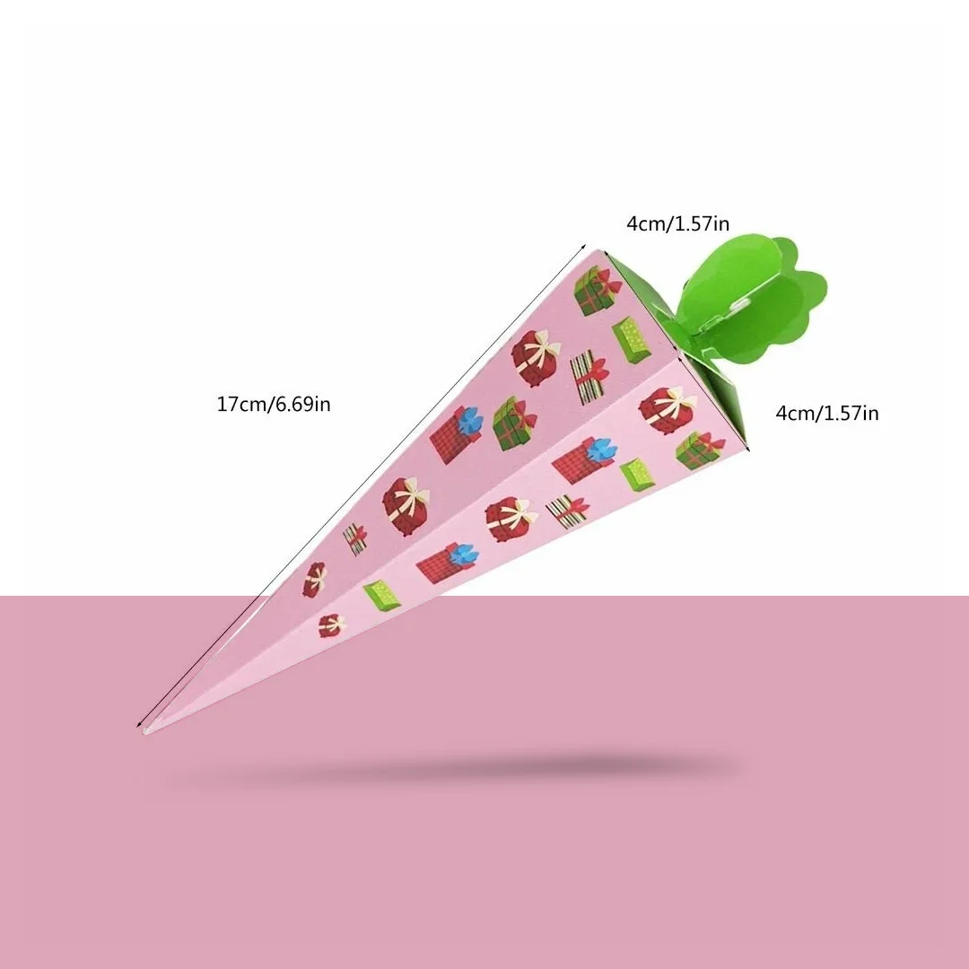 Decorative Cone Shaped Favor Boxes