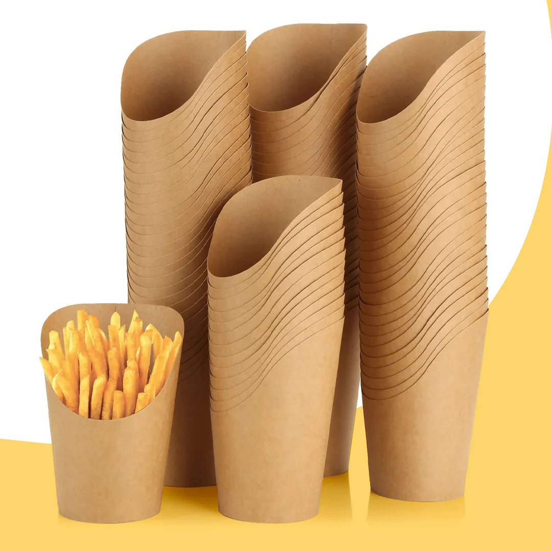 Disposable French Fry Cups