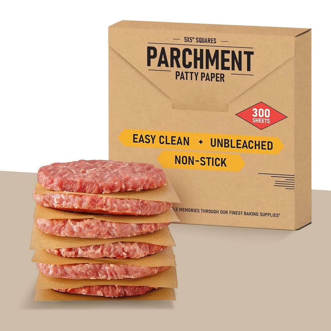 Non-Stick Patty Paper for Easy Food Separation
