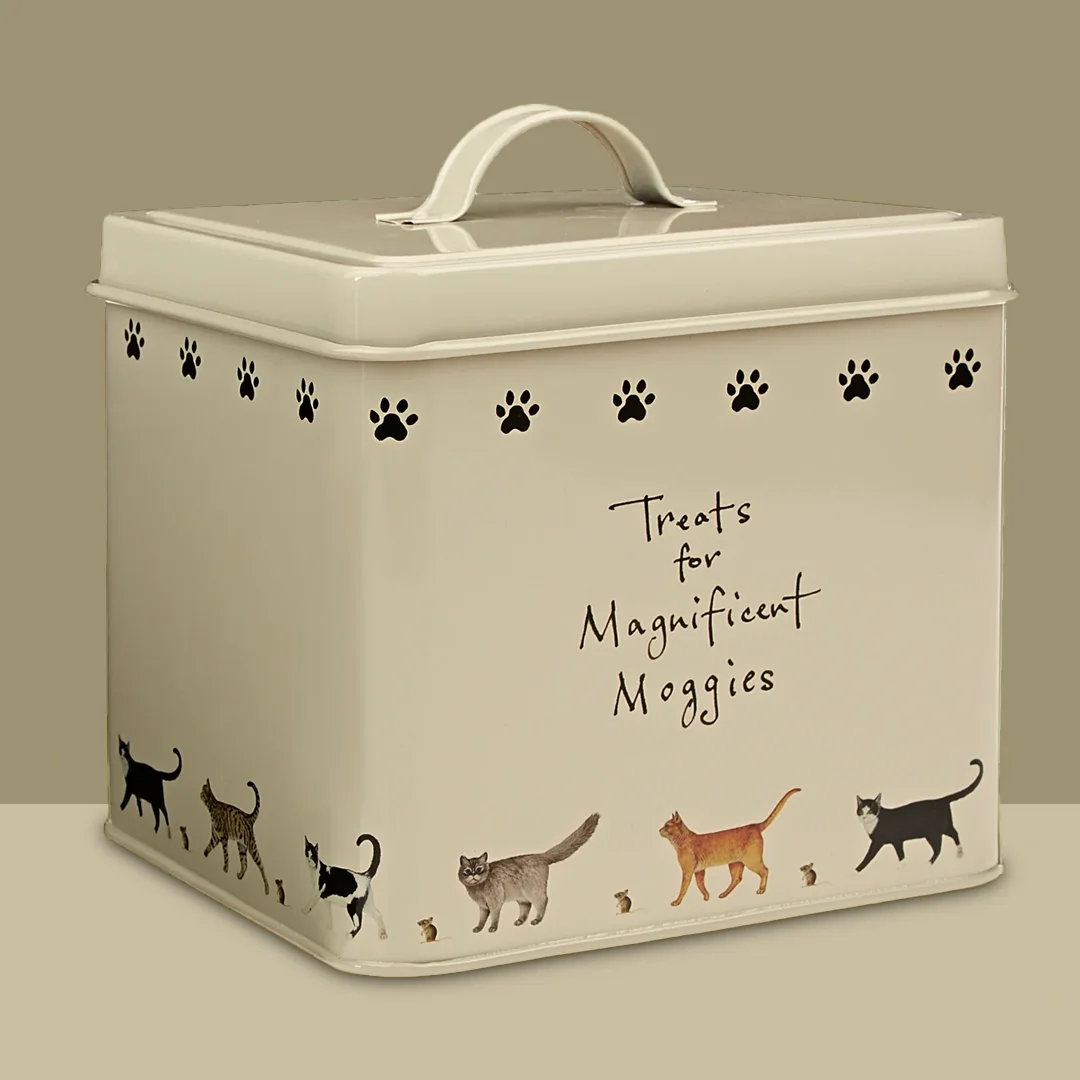 Cat Snack Tins
