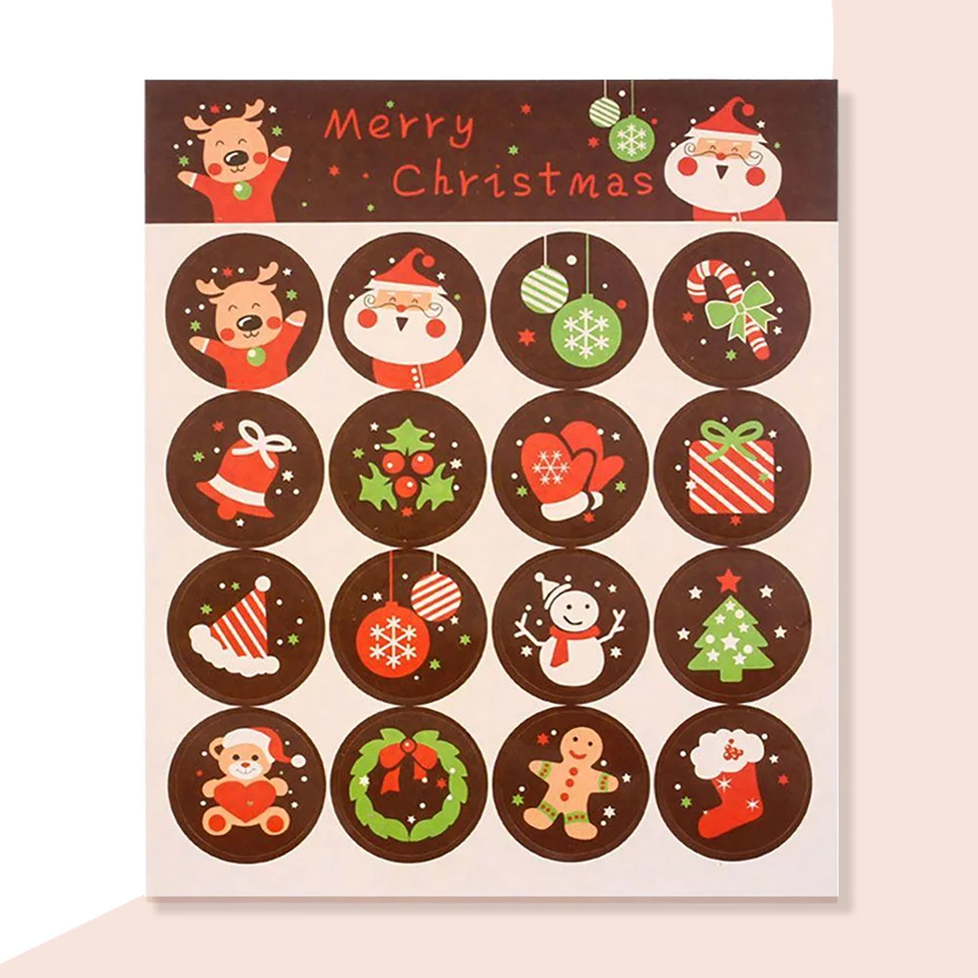 Custom Christmas Stickers