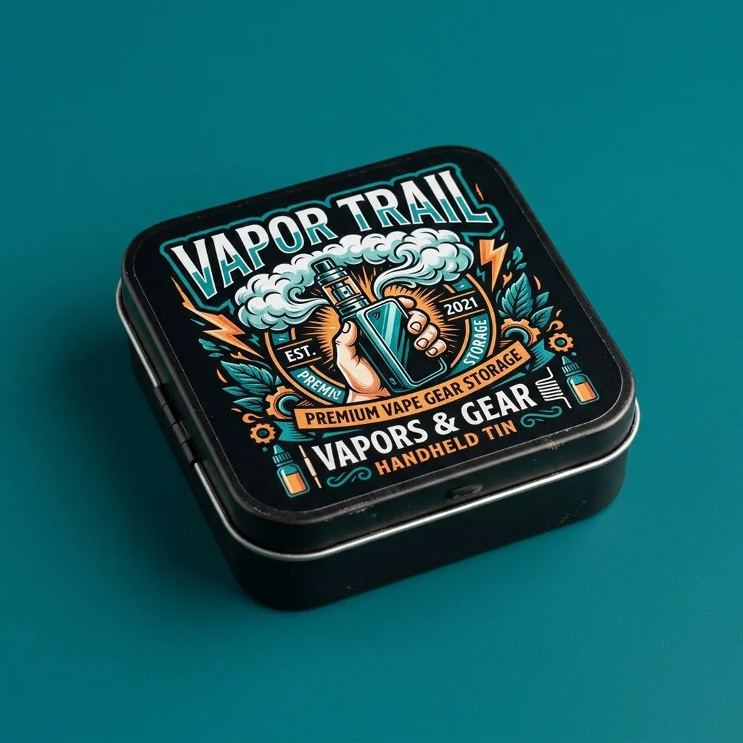 Custom Vape Tin Boxes