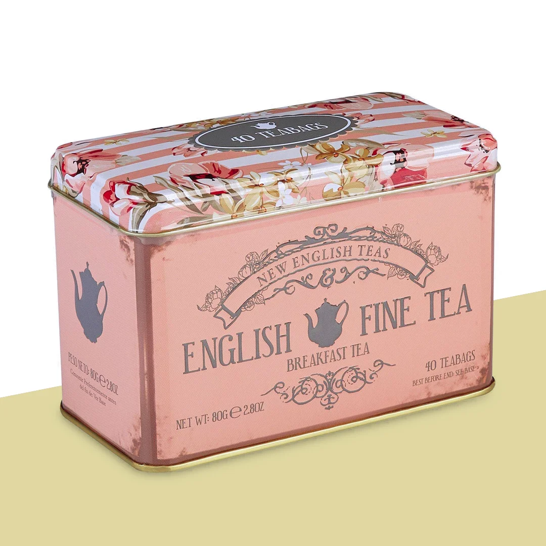 Old-Fashioned Tea Tins
