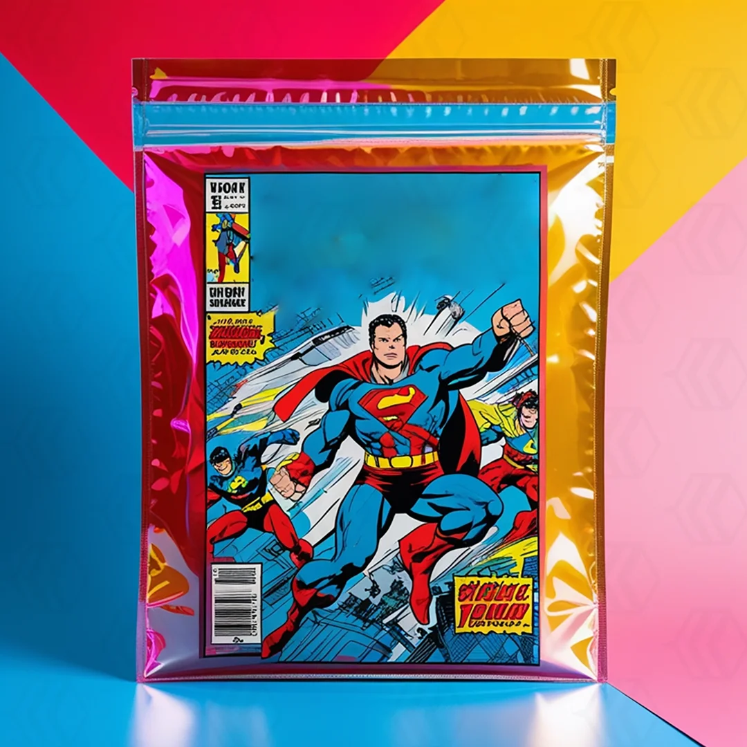 Personalized Mylar Comic Bags
