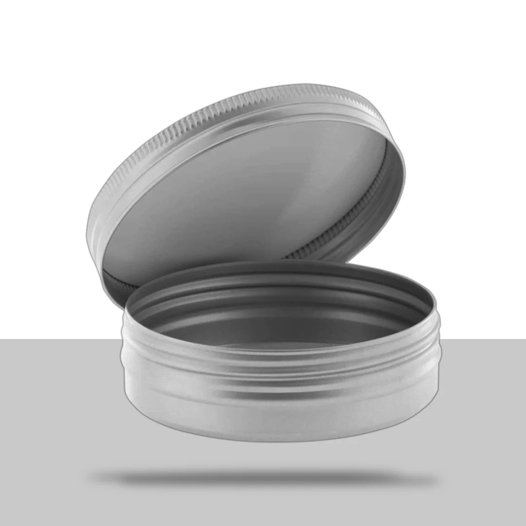 Round 100ml Aluminum Tins