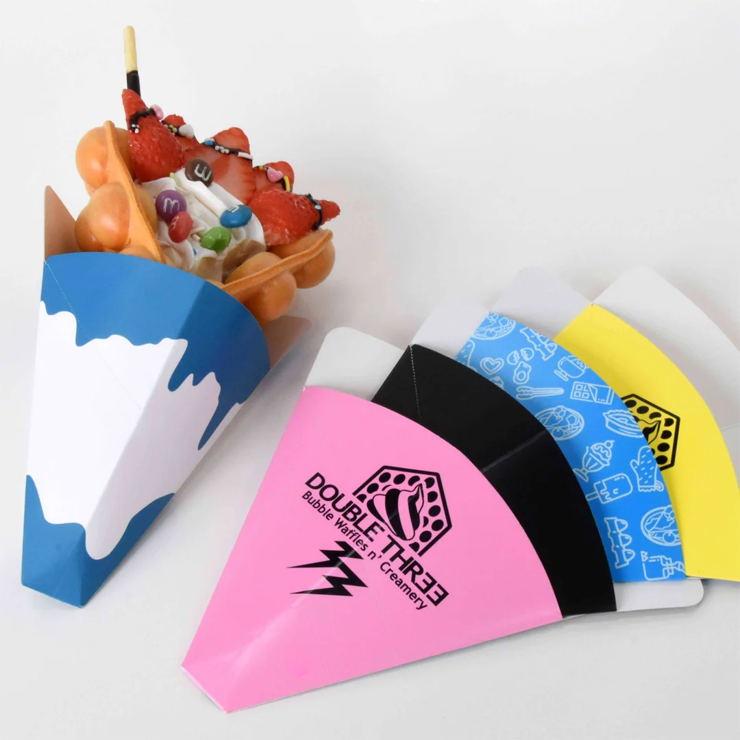 Takeaway Food Paper Cones