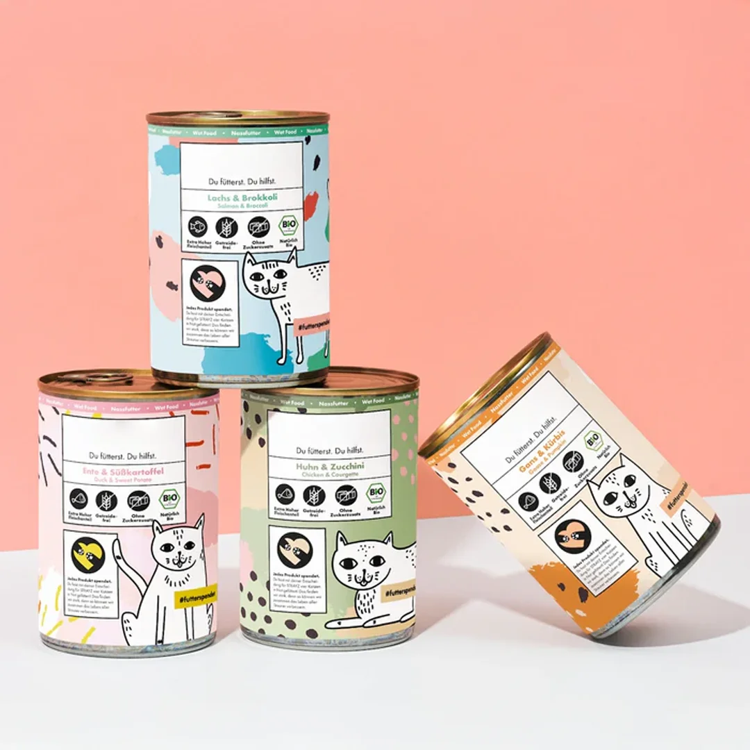 The Product Boxes Cat Treat Tins