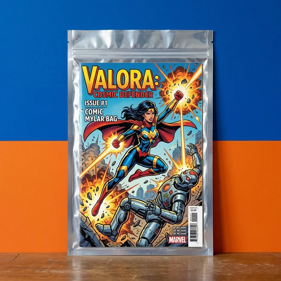The Product Boxes Custom Mylar Comic Bags