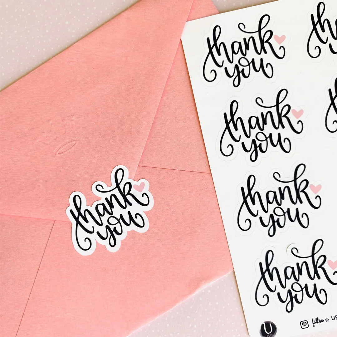 The Product Boxes Thank You Stickers