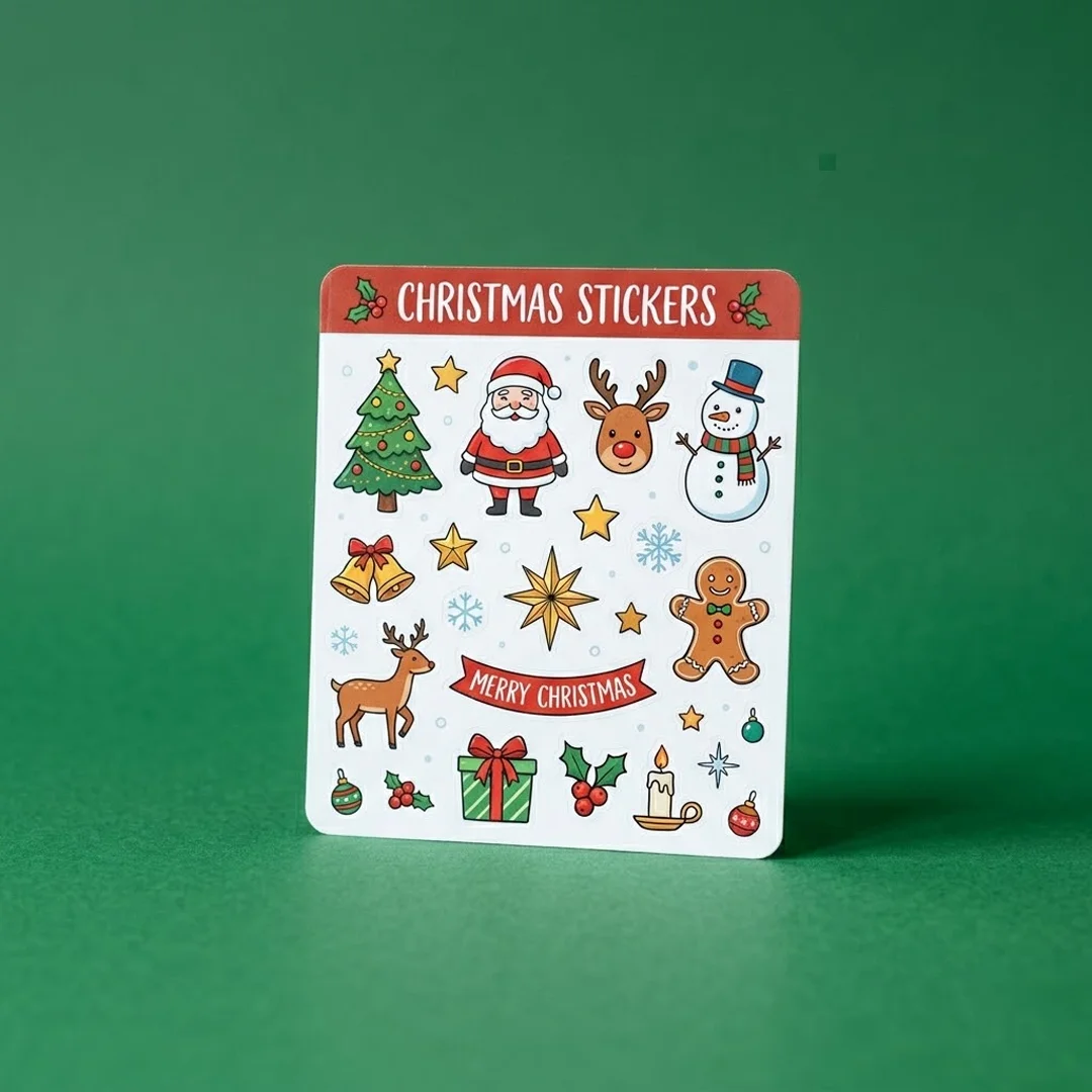 Waterproof Christmas Stickers