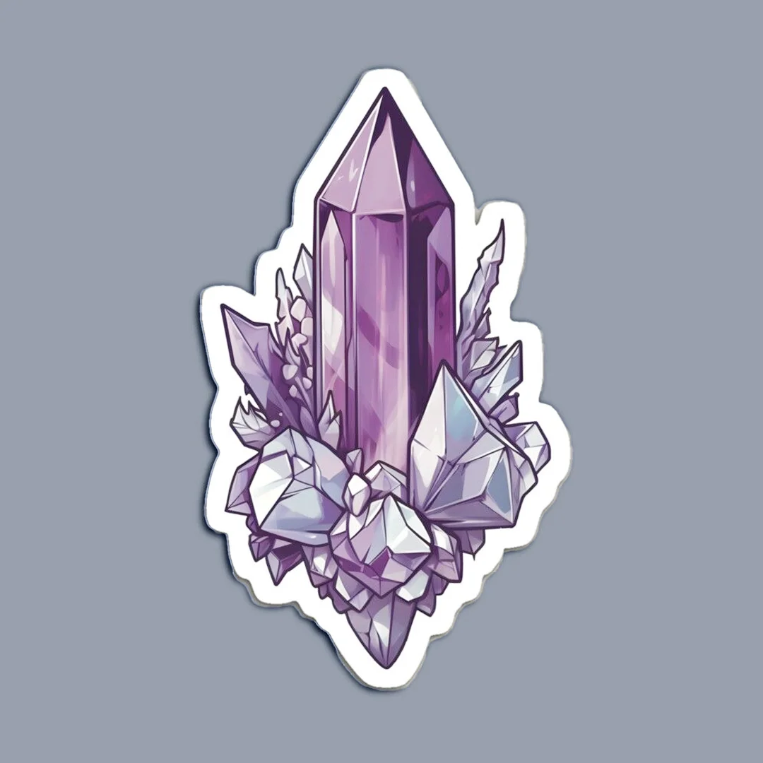 Crystal Vinyl Stickers