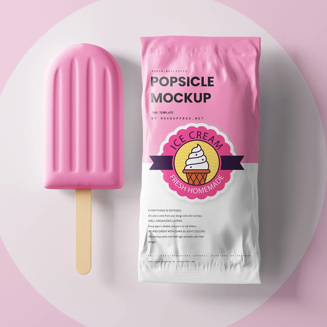 Custom Popsicle Bags