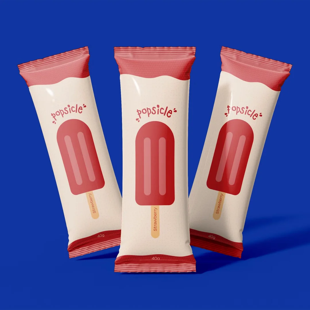 Ice Pop Packaging Bags