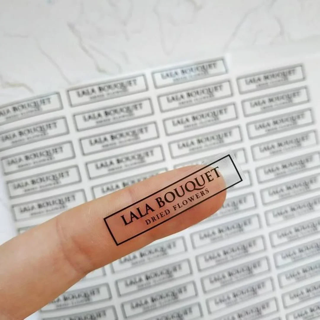 Personalized Clear Stickers