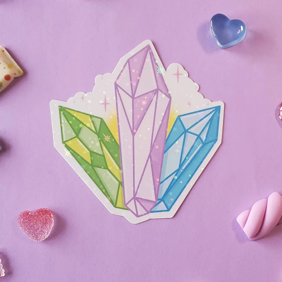 Premium Crystal Stickers