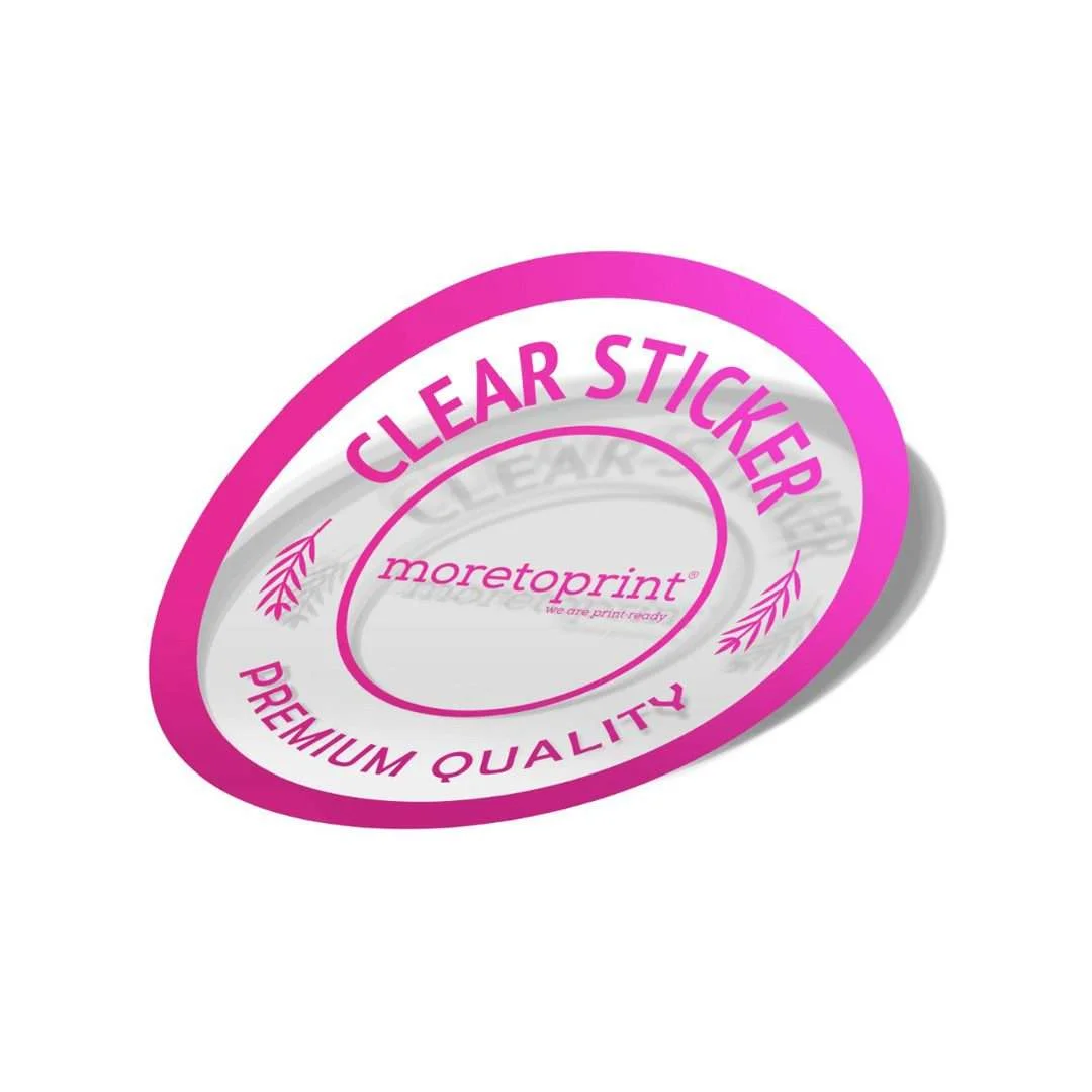 Waterproof Clear Stickers