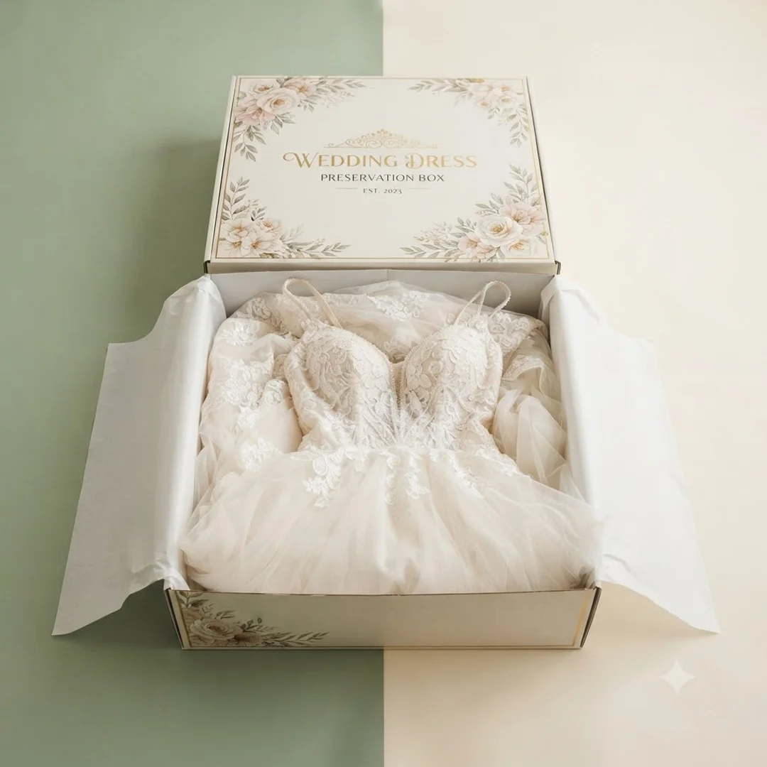 Wedding Dress Storage Boxes