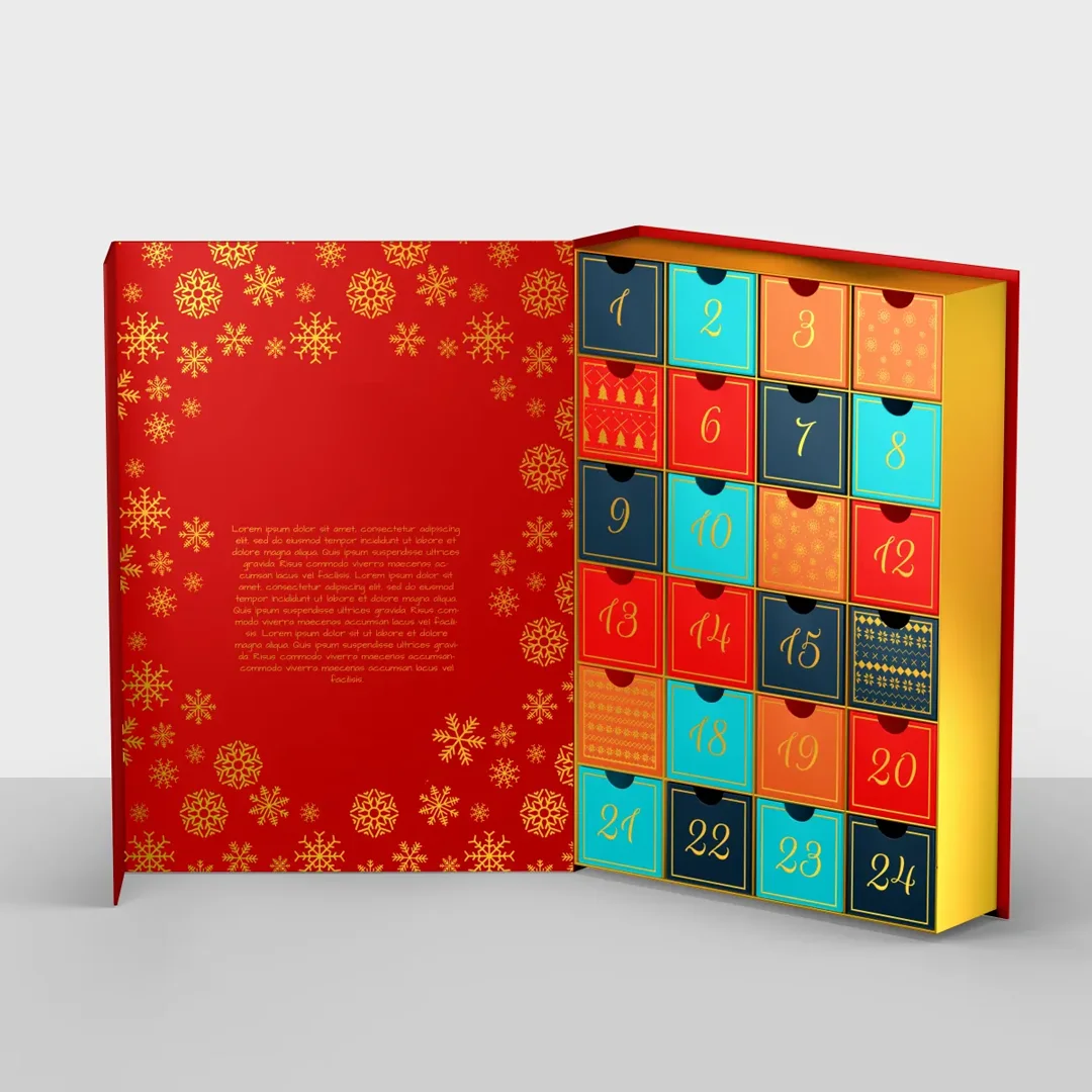 Advent Calendar Cardboard Boxes