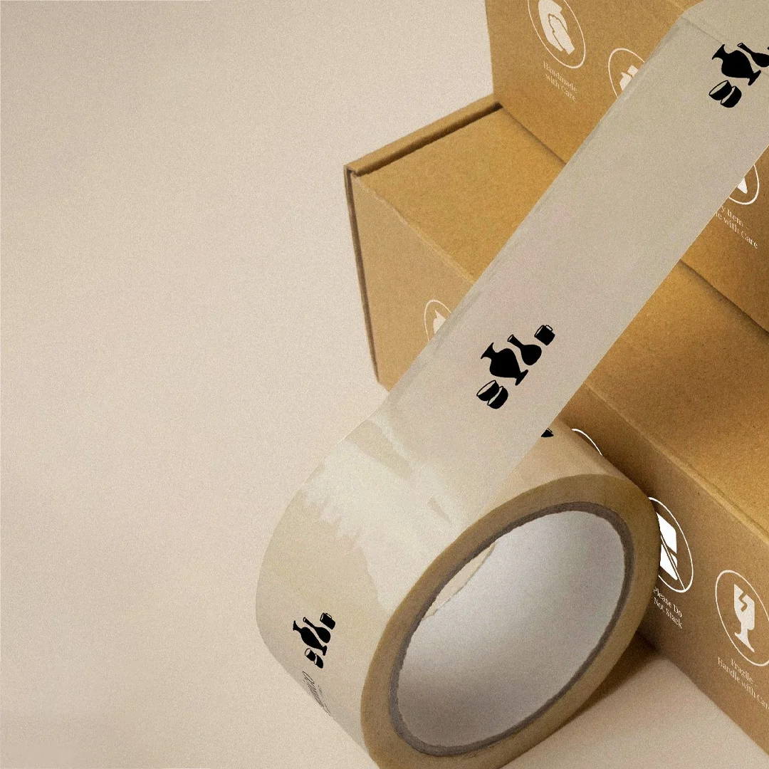 Custom Shipping Tape with Logo