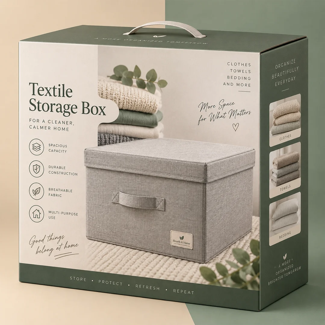 Textile Storage Boxes